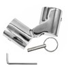 GaiRen 2 Pack Boat Pipe Connector, 316SS Marine Grade Handrail