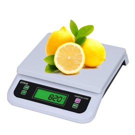 Digital Kitchen Scales 30 kg Kitchen Digital Scales with LCD Display Scales Kitchen Scales with 6 Types Units g, oz, lb, kg, tl, ct Food Scales for Baking Fruit Weighing Fruit Scales