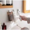 TIKA 4 Toothpaste Clip Holder - Space-Saving Bathroom Rack for
