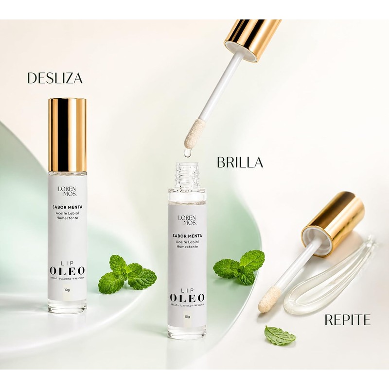 LIP OLEO Menta 10 g – Aceite Labial Transparente con