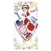 Imabari Towel, Handkerchief, Triple Gauze, Gift (Daisy x Red and
