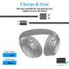 Akingdleo Replacement USB Charging Cable for Bose QC35 QuietComfort 35