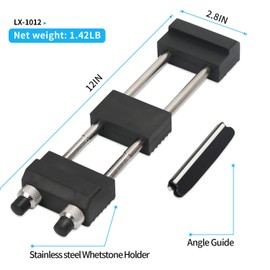 DMD Diamond Sharpening Stone Holder Set with Simple Adjustment Screws Holds the Stone Securely 丨 Durable Quality and Exquisite Design