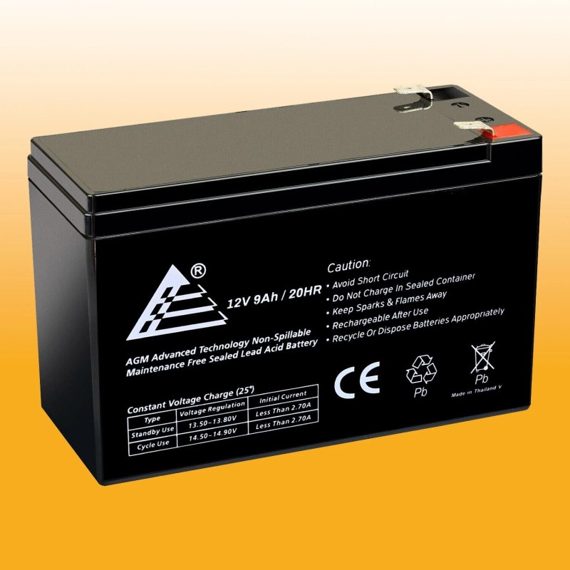 12V 9Ah Battery for Ion Block Rocker UPS Audio Battery