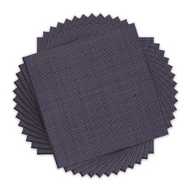 Restaurantware-Luxenap 15.75 x 15.75 Inch Lunch Napkins, 1,200 Disposable Dinner Napkins - Ultra Absorbent, Sustainable, 2-Ply Black Paper Party Napkins, For Weddings, Birthdays, Guests, And More