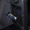 car-attention Armrest Hidden Compartment Privacy Storage Box Black For Toyota