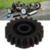 20T 22mm Diameter RC Motor Gear Steel Rust Protection Black