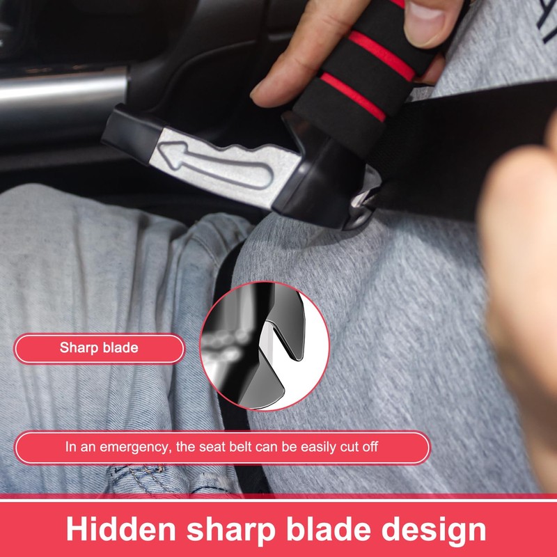 TONINT 3 in 1 Car Door Handle for Elderly Car