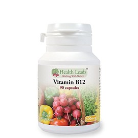 Vitamin B12 Methylcobalamin 500mcg 90 Capsules | Magnesium Stearate Free & No Nasties | B12 contributes to The Reduction of Tiredness and Fatigue, Normal Function of The Immune System | Made in Wales