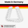 homeXpert Window Clamps, Set of 6, White, Window Stopper, Clamp