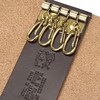 IL BISONTE Key Case, Leather, Genuine Leather, Cowhide Leather, Women's,