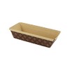 NOVACART USA Novacart Loaf Pan 7x3x2 Ppr Brn Gold, 300
