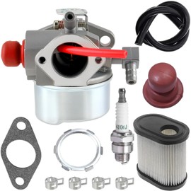 640350 640271 640303 Carburetor Tune Up Kits Fits for Tecumseh LEV120 LV195XA LV195EA LEV105 LEV100 4.5HP 5HP 5.5HP 6HP 6.5HP 6.75 HP Engine Parts, Carb for Toro 20016 20017 20018 22 Recycler Mower