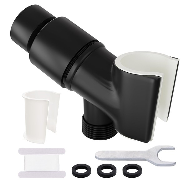 Enoch's Land All Metal Shower Head Holder,Shower Arm Holder for