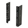 Tecmojo 3U Vertical Rack Rail Pair Kit DIY Rack Rails