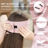 LC-dolida Sleep Mask with Bluetooth Headphones, Soft Ice Silk Sleep