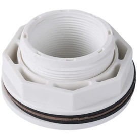 TonGass (1-Pack) 1 1/2" Above Ground Pool Inlet Return Fitting with Locknut Gasket Famale Inlet Pipe (FIP) Thread Exact Replacement for Hayward SP1023 Swimming Pool Replacement Inlets Return Fitting