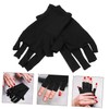 Healeved 2 Pairs UV Protection Gloves for Gel Nail Art