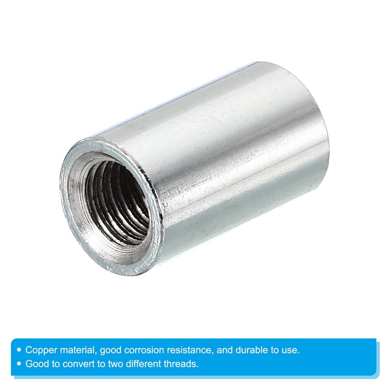 PATIKIL Thread Reducing Nuts, 3 Pack M8 Male to 1/4-20