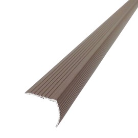 M-D Building Products 43311 M-D Fluted Stair Edging Transition Strip, 36 in L, Aluminum, Prefinished, Spice, quot, 3 Foot