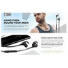 Bluetooth Headphones TaoTronics Wireless Magnetic Earbuds aptX TT-BH07 SB47_K