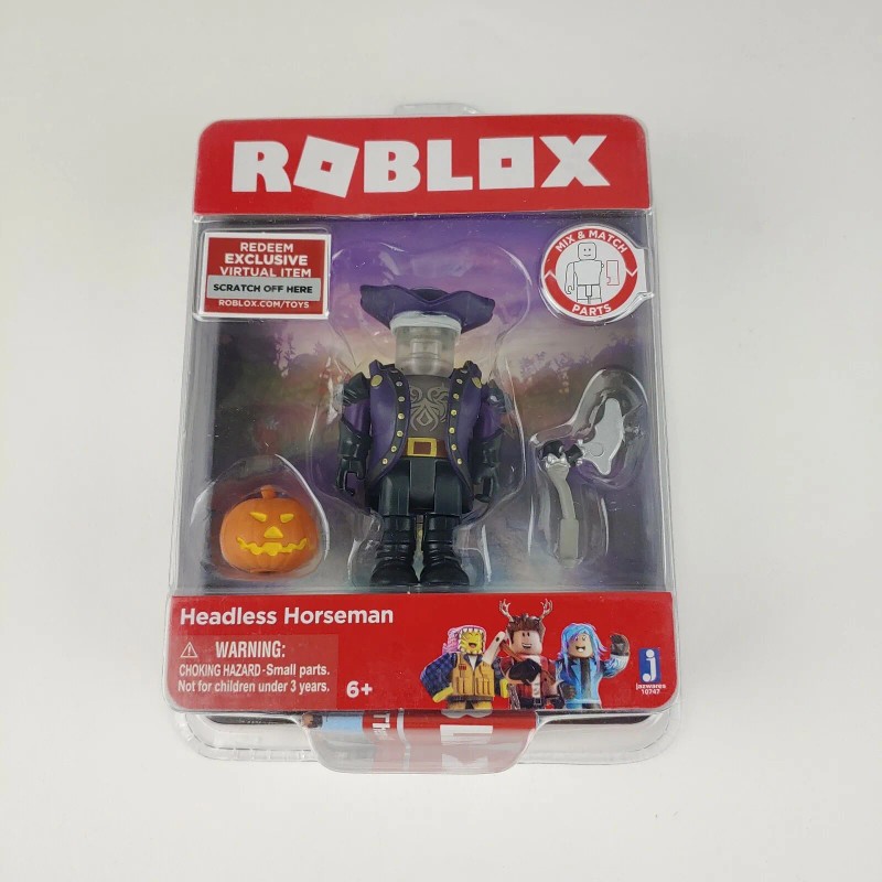 Jazwares Roblox Headless Horseman Action Figure with Exclusive Virtual Item