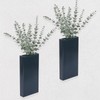 dugunusu Wood Wall Planter Set of 2, Modern Wall Hanging