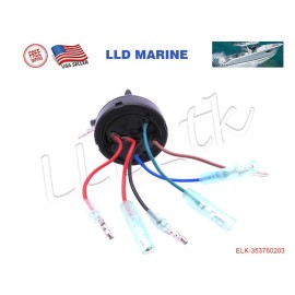 LLD_TK Ignition Key Switch for Tohatsu Nissan Outboard 8 9.8 15 20 25 30 40 50 60 HP