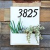 HASWARE House Number 4 inch (10 cm) Address Numbers Stylish