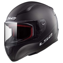 LS2 Helmets Full Face Rapid Street Helmet (Matte Black - Large)