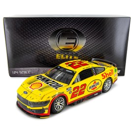Joey Logano Elite 2024 Nashville Race Win NASCAR Diecast Car 1:24 Scale