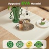 ALIUNI 100% EVA Shelf Liner for Kitchen Cabinet, 12" x