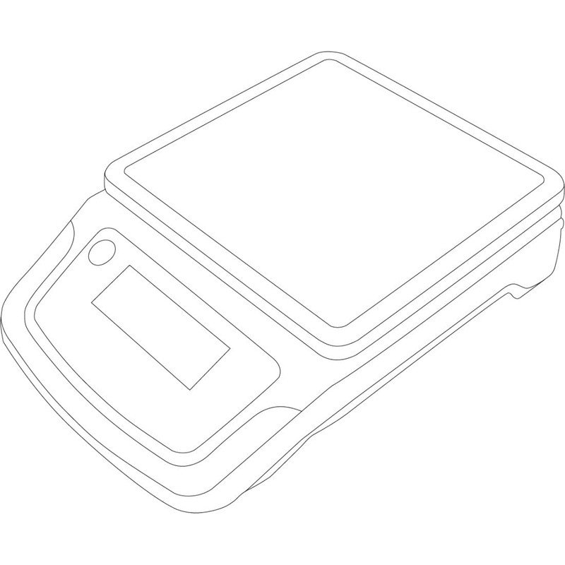 Adam Equipment CBX 6000 Compact Balance 6000g Capacity x 1g