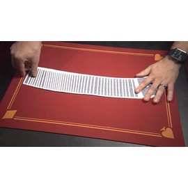 Standard Close-Up PIP Pad 16X23 (Red) by Murphy's Magic Supplies - Trick