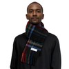 Basic Sense Tartan Check 100% Wool Scarf Mongolian Wool Scottish