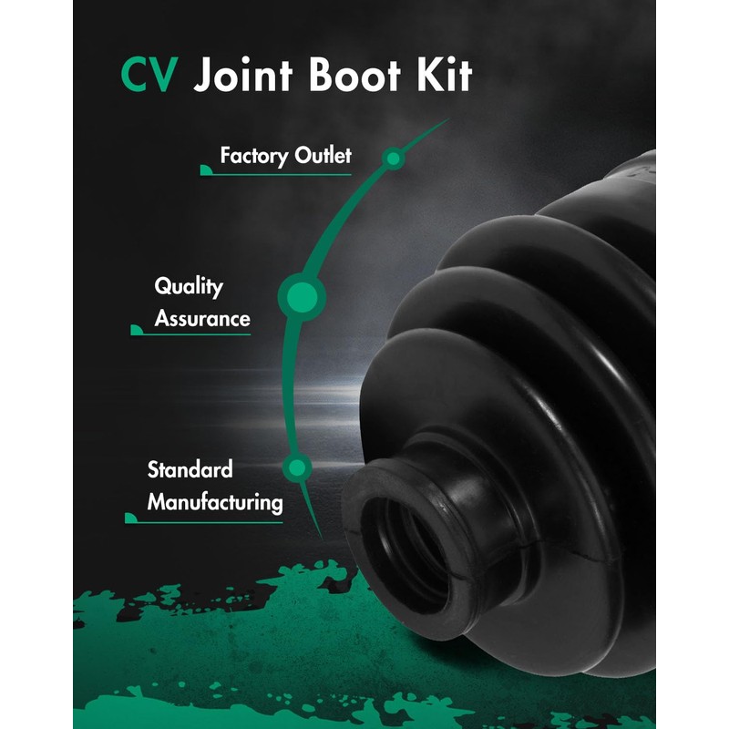 SCITOO CV Joint Boot Kit for Honda Pioneer 1000 2016-2021