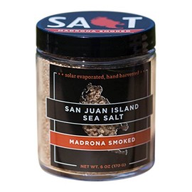 Madrona Smoked San Juan Island Sea Salt (6 oz Jar)