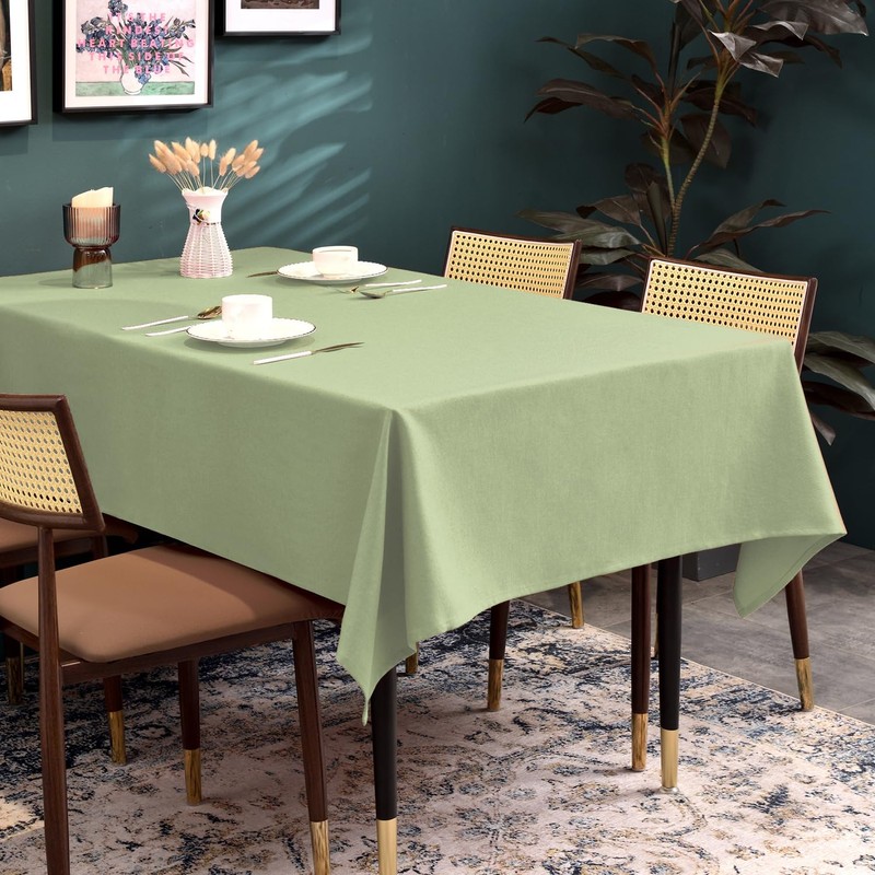BALCONY & FALCON Table Cloth Wipe Clean Rectangular Water Resistant