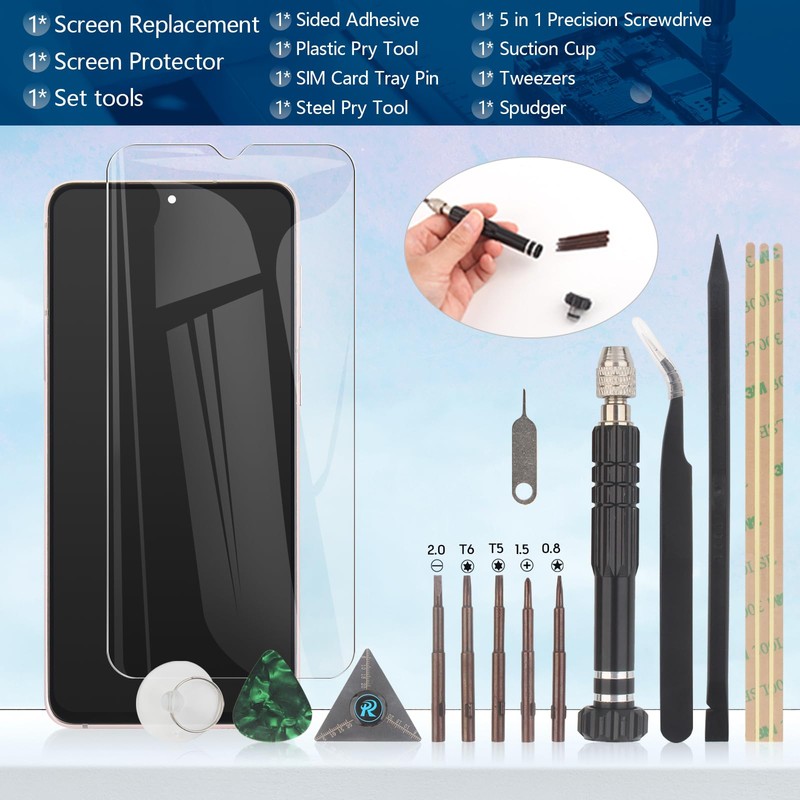 YWLRONG for Motorola Moto G Power 5G 2024 Screen Replacement