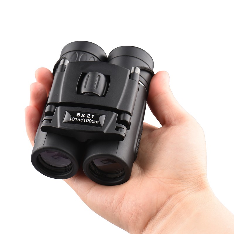 Lightweight Mini Binoculars Foldable Pocket Binoculars for Adults Kids Bird