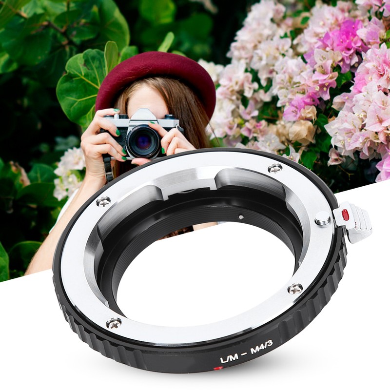 Fikaz l MM4/3 Lens Adapter Ring for Leica M Mount