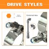 MINERGUY 2 Inch T Bolt Hose Clamps 304 Stainless Steel,