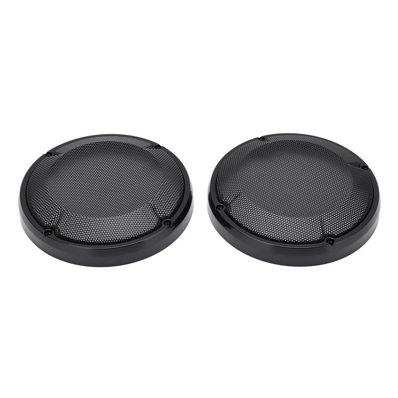 Motorcycle Speaker Mesh Cover Grille Saddlebag Lid Motors Audio Accessory