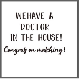 FYSUIMU 50Pcs Doctor Graduation Paper Napkin We Have A Doctor In The House Disposable Dinner Napkin PhD Medical Congrats Grad Luncheon Napkins for Party Decor Supplies