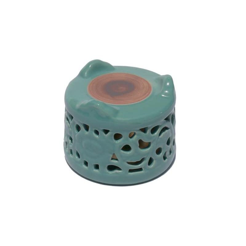 Transparent Incense Burner, 3.0 inches (Pure Land Shinshu Sect Otani