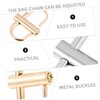 SEWACC 4pcs Chain Strap Adjustment Buckle Chain Bag Strap Adjustable