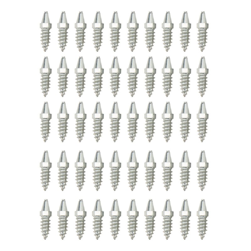 50 Pcs Snow Tire Spikes Wheel Tire Studs Anti-Slip Strong