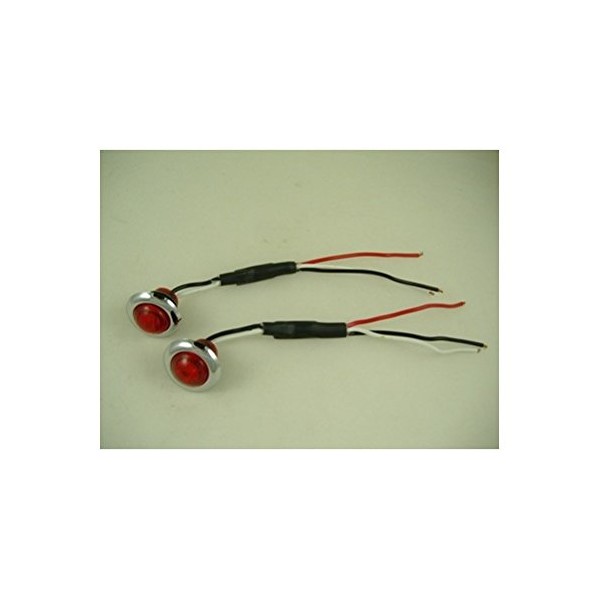 United Pacific 3 LED Dual Function Mini Clearance/Marker Light w/Bezel