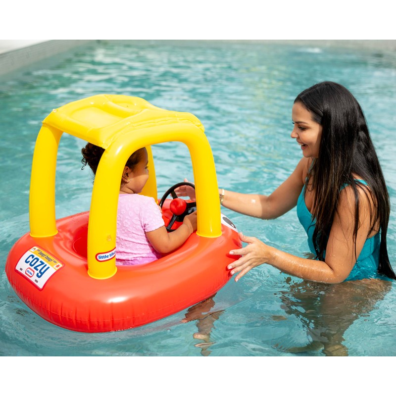 Poolcandy Little Tikes Cozy Coupe Inflatable Junior Baby Boat for