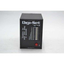 ABB SSAC TDM120AL DIGI-SET TIME DELAY RESISTIVE RELAY 120V-AC 10A AMP B367020